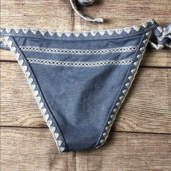 Same Swim Blue and White Bikini Set - Picture 6 of 8